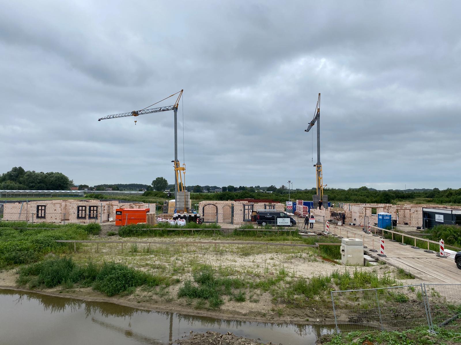 Nieuwbouw 3 Kempische woningen Ridderkerk Bouwbedrijf Polman